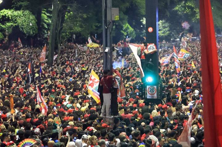Votação de Lula é a maior já recebida por um presidenciável no país