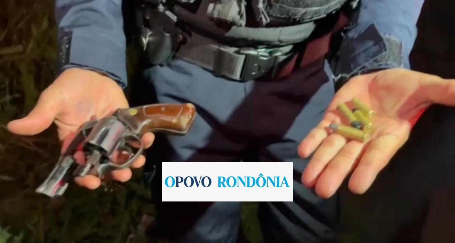 Quatro suspeitos são presos após roubo de celulares e perseguição policial em Porto Velho